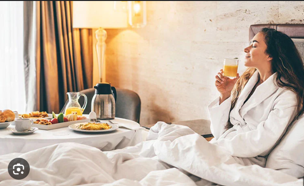 Luxury hotel amenities