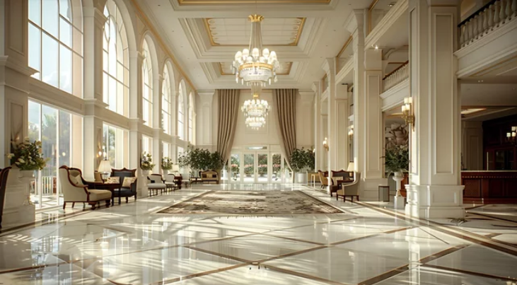 Luxury hotel amenities
